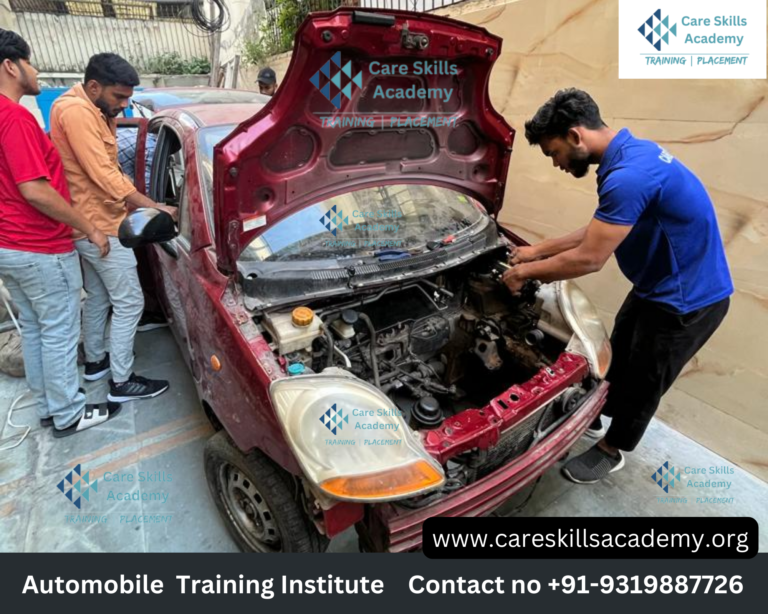Automobile Engineering Course in Delhi at Care Skills Academy || Automobile Mechanicial Course in Noida at Care Skills Academy