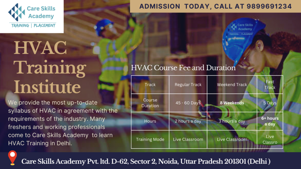 The Best HVAC Repairing Training Institute in Delhi