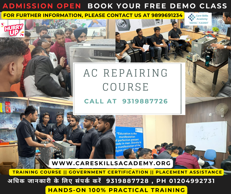 AC Repairing Course in Amaravati || AC Mechanic Training Institute in Amaravati