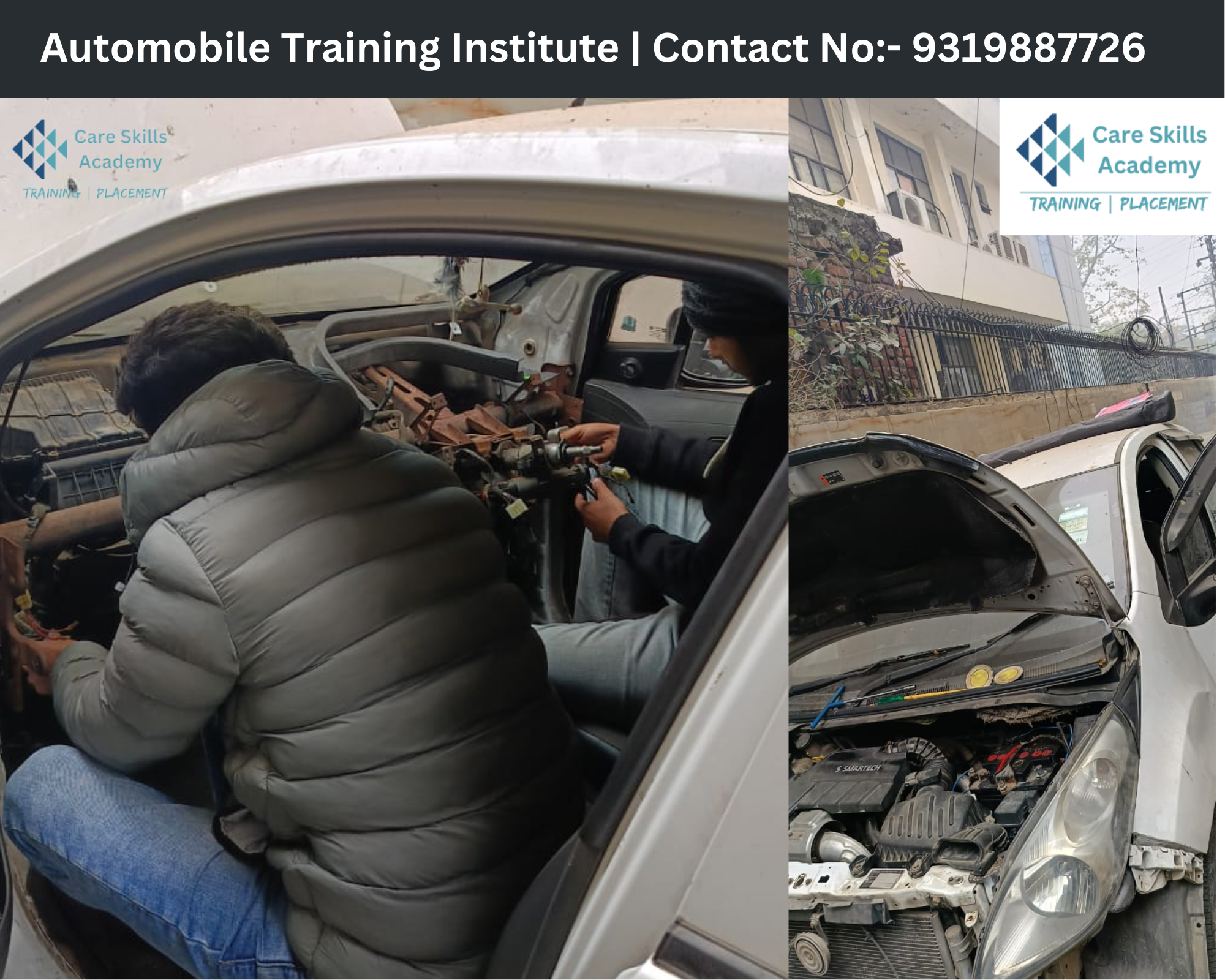 Automobile Training Institute in Delhi ||  Call at 9319887726